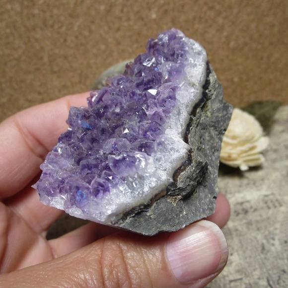 Brazil Amethyst Cluster w/cut base (#6) Gemstone - Picture 5 of 5